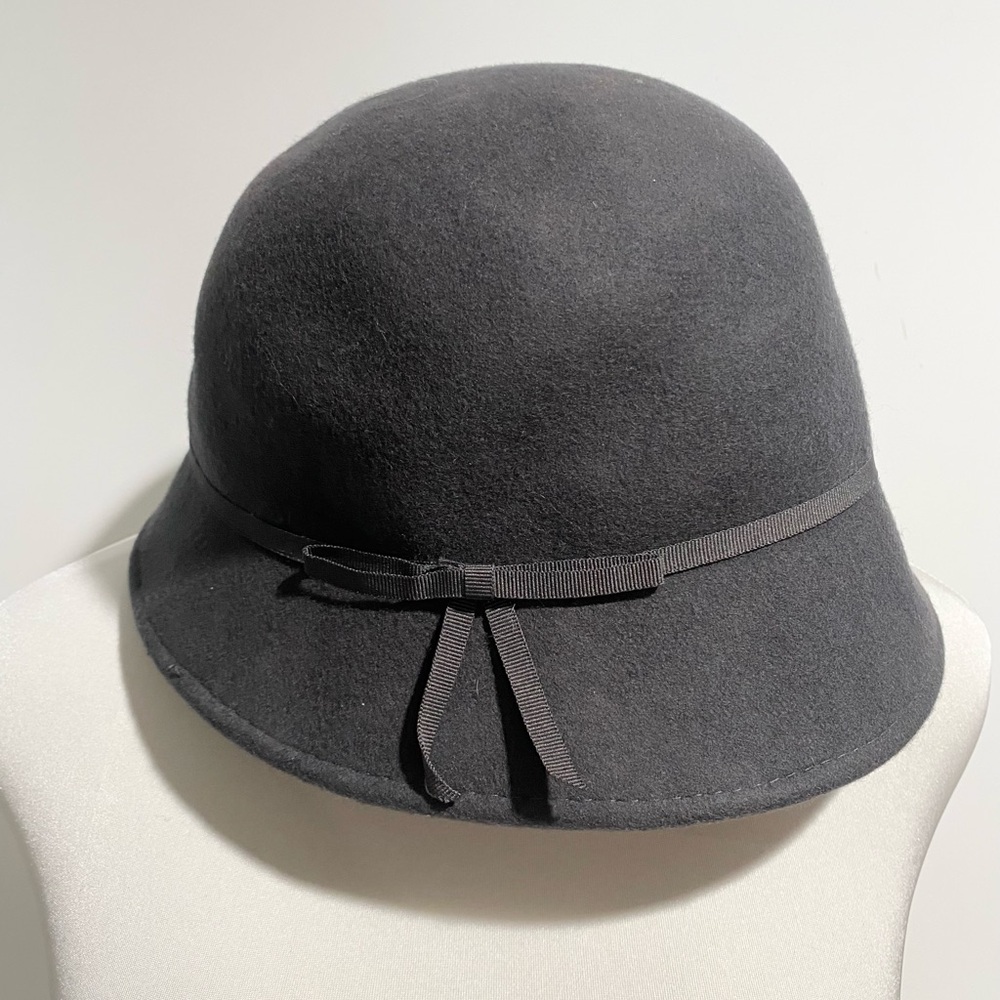 August Hat Company Cloche Women’s Bow Hat Black